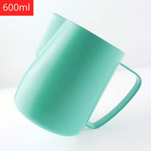 Load image into Gallery viewer, Milk Steaming & Frothing Pitcher, Stainless Steel Non-Stick Milk Jug Pull Flower Cup Perfect For Coffee Cappuccino Latte Art