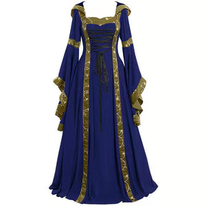 Hot selling European Clothing women New Medieval dress