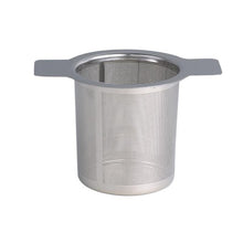 Load image into Gallery viewer, Kitchen Tea Mesh Metal Infuser Stainless Steel Cup Tea Leaf Strainer Spice Filter With Cover Filter Tea Strainer With 2 Handles
