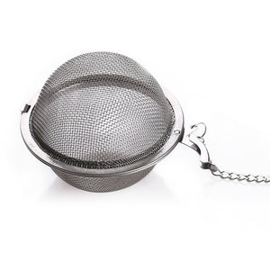 Stainless Steel Tea Infuser Sphere Mesh Locking Spice Tea Ball Strainer Tea Herb Filter Strainers Diffuse Teaware Kitchen Tools