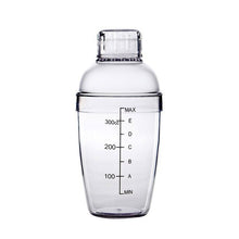 Load image into Gallery viewer, Home Cocktail Shaker Transparent Resin Coffee Bar Tools Bottle Drink Barware Beverage With Scale Party Wine Mixer Portable
