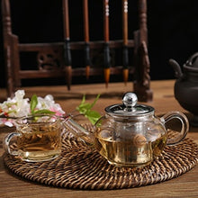 Load image into Gallery viewer, Good Clear Borosilicate Glass Teapot With 304 Stainless Steel Infuser Strainer Heat Resistant Loose Leaf Tea Pot Tool Kettle Set

