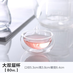 Good Clear Borosilicate Glass Teapot With 304 Stainless Steel Infuser Strainer Heat Resistant Loose Leaf Tea Pot Tool Kettle Set