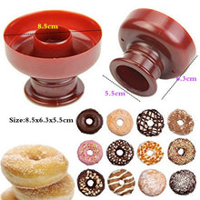 Load image into Gallery viewer, Magic Fast Plastic Donut Maker Waffle Molds Kitchen Accessory Bakeware Doughnut Maker Cake Mold Biscuit Cookies Diy Baking Tool
