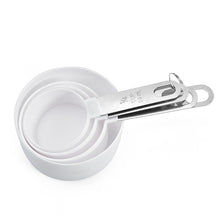 Load image into Gallery viewer, 4Pcs/Set Multi Purpose Spoons/Cup 3Colors Measuring Tools PP Baking Accessories Stainless Steel Handle Kitchen Gadgets
