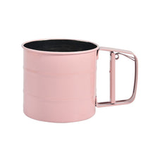 Load image into Gallery viewer, Hand-held Stainless Steel Flour Sieve Cup Powder Sieve Mesh Knife Baking kitchen Gadget For Cakes Hand-screened Sugar Mesh Sieve
