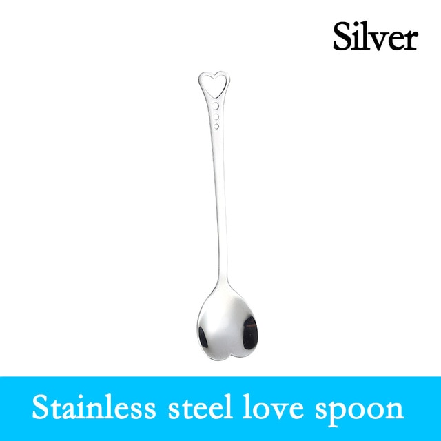 Sainless Steel Coffee Spoon With Bag Seal Clip Multifunctional Coffee Measuring Spoon Gold Sliver Ice Cream Spoon