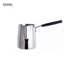 Load image into Gallery viewer, Long Handle Wax Melting Pot DIY Candle Soap Melts Pot Scented Wax Melts Metal Coffee Toroid Pitcher Latte Milk Frothing Jug #25
