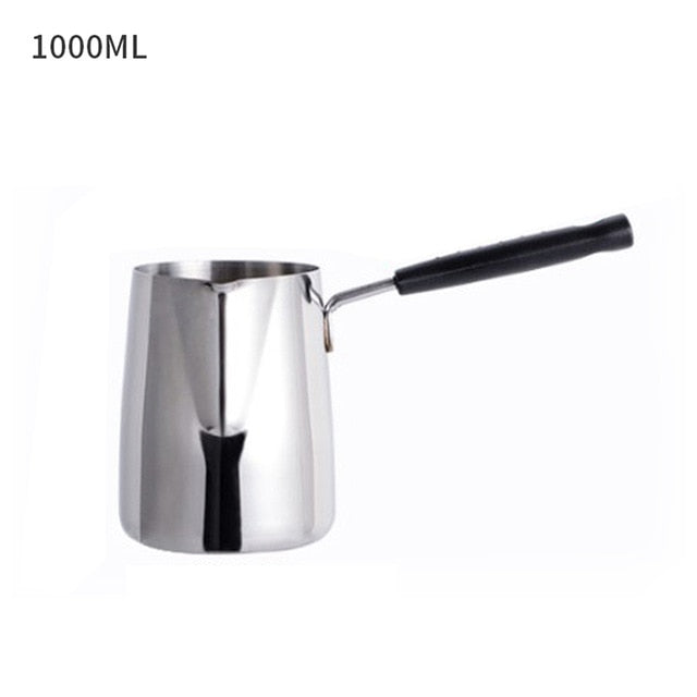 Long Handle Wax Melting Pot DIY Candle Soap Melts Pot Scented Wax Melts Metal Coffee Toroid Pitcher Latte Milk Frothing Jug #25
